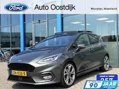 Ford Fiesta - 1.0 EcoBoost ST-Line 100PK Winterpack Panodak Cruise Navi Climate Carplay Full-LED Parkeer