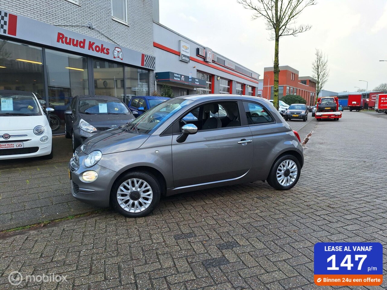 Fiat 500 - TwinAir TURBO POPSTAR / Cruise Control / Airco / - AutoWereld.nl