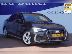 Audi A3 Limousine - 30 TFSI 3X S Line+Leder+Led+navigatie+camera+stoel-verw+parkeer-assistent+privacy-Glass+af