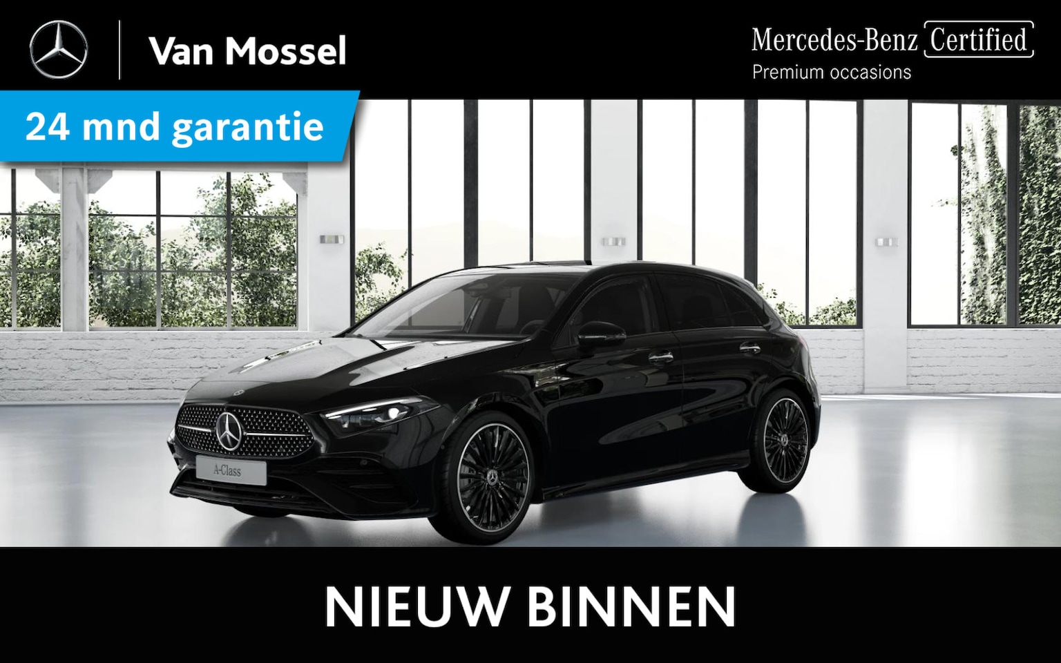 Mercedes-Benz A-klasse - 180 Star Edition AMG Line /Panoramadak /Night pakket /Dodehoekassistent /19 Inch - AutoWereld.nl