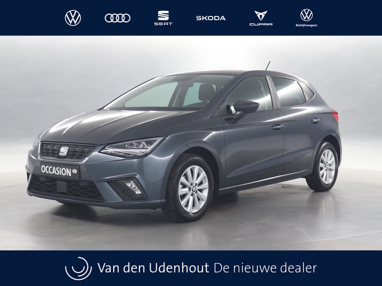Seat Ibiza - 1.0 TSI 95pk Style Business Intense Plus / Navigatie / Stoelverwarming / Camera / LED - AutoWereld.nl