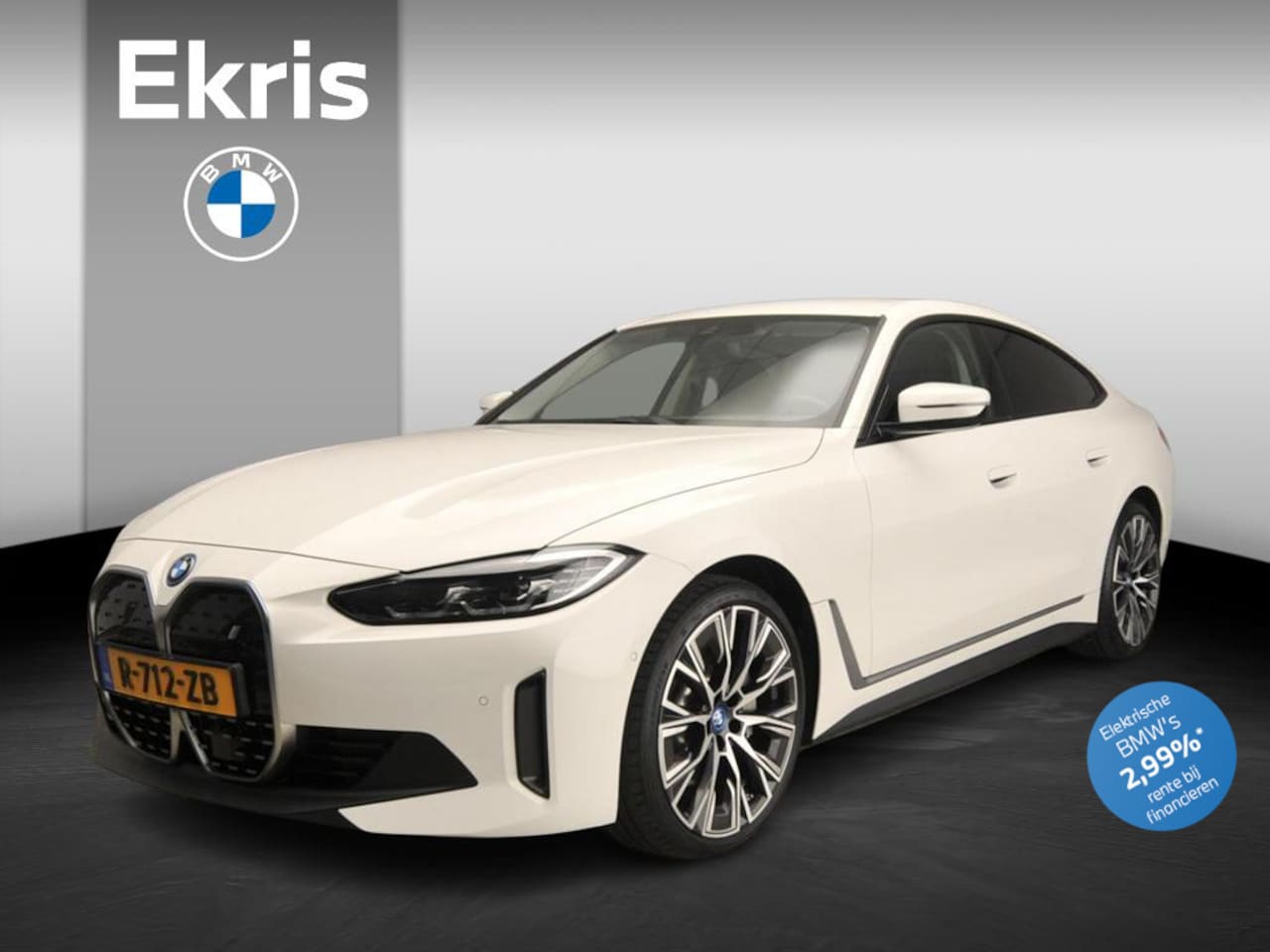 BMW i4 - Gran Coupe eDrive40 | LED | Navigatie | Sportstoelen | Clima | Getint glas achter | PDC | - AutoWereld.nl