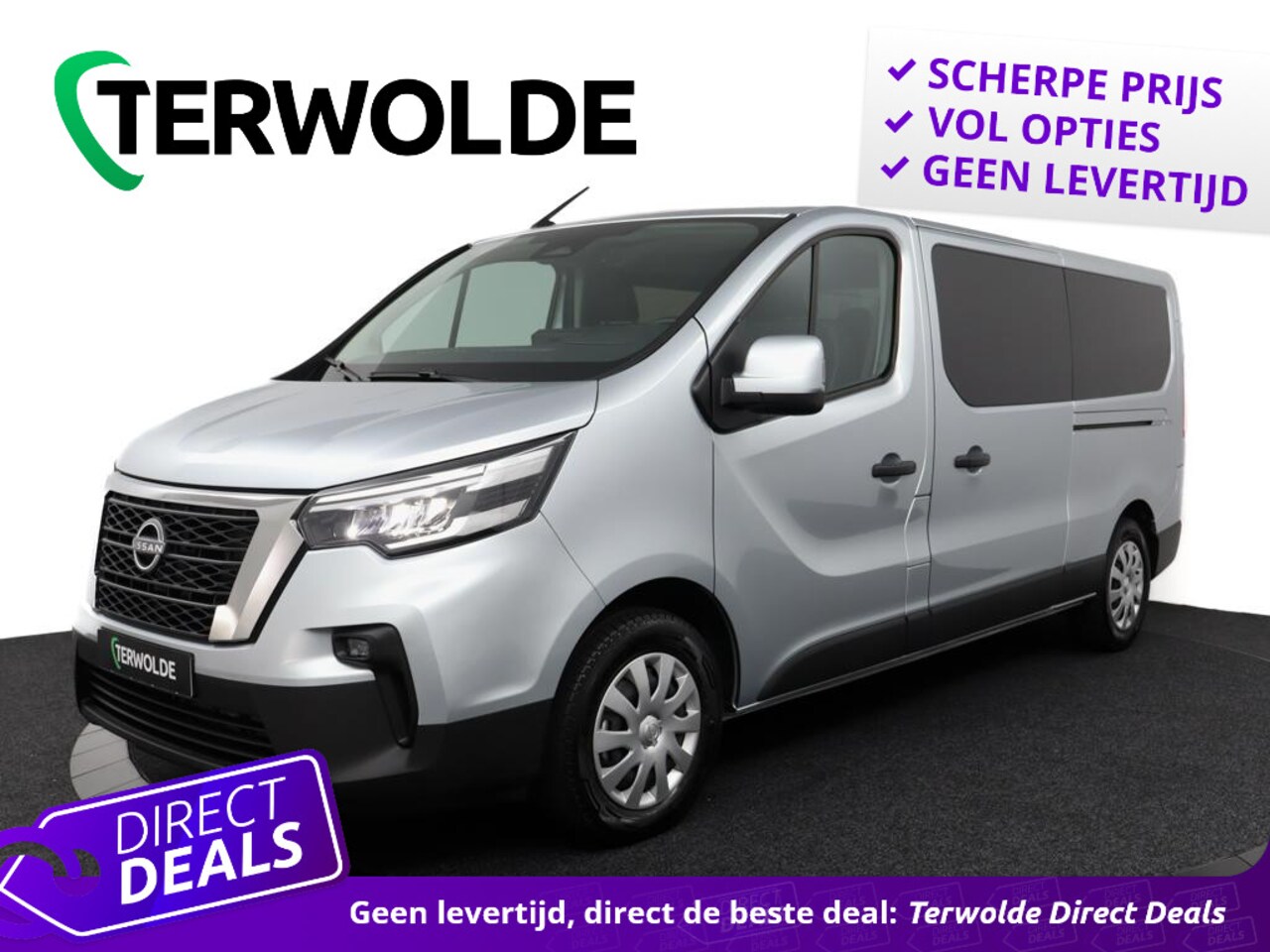 Nissan Primastar - 2.0 dCi L2H1 N-Connecta | BPM-vrij | €8250 korting! | Dubbel Cabine! | Automaat | Navigati - AutoWereld.nl