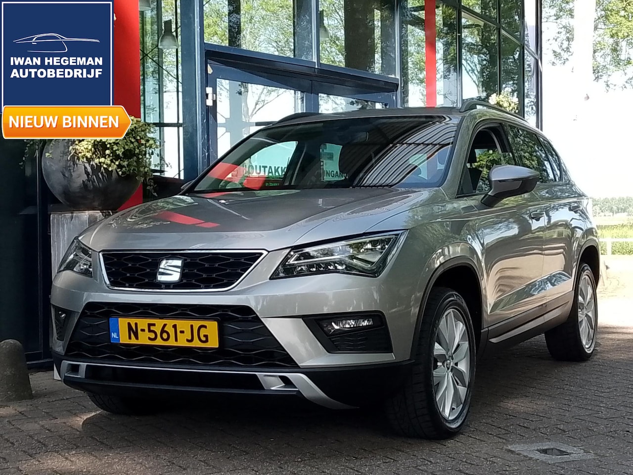 Seat Ateca - 1.4 EcoTSI Style Business Intense | Navi | ECC | PDC + Camera | Trekhaak | Cruise Control - AutoWereld.nl