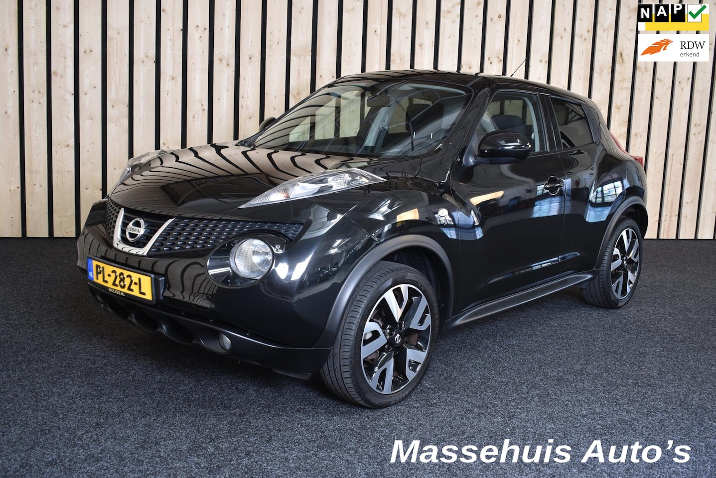 Nissan Juke - 1.6 Connect Edition 114dkm Trekhaak Navi 18" Clima Cruise Camera Nwe APK - AutoWereld.nl
