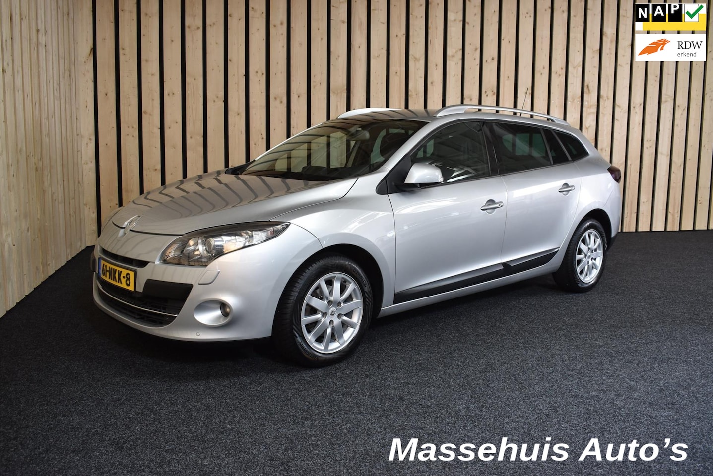 Renault Mégane Estate - 2.0 Privilége Automaat Navi Clima Cruise PDC 3e eig. 139pk 164dkm Nwe APK - AutoWereld.nl