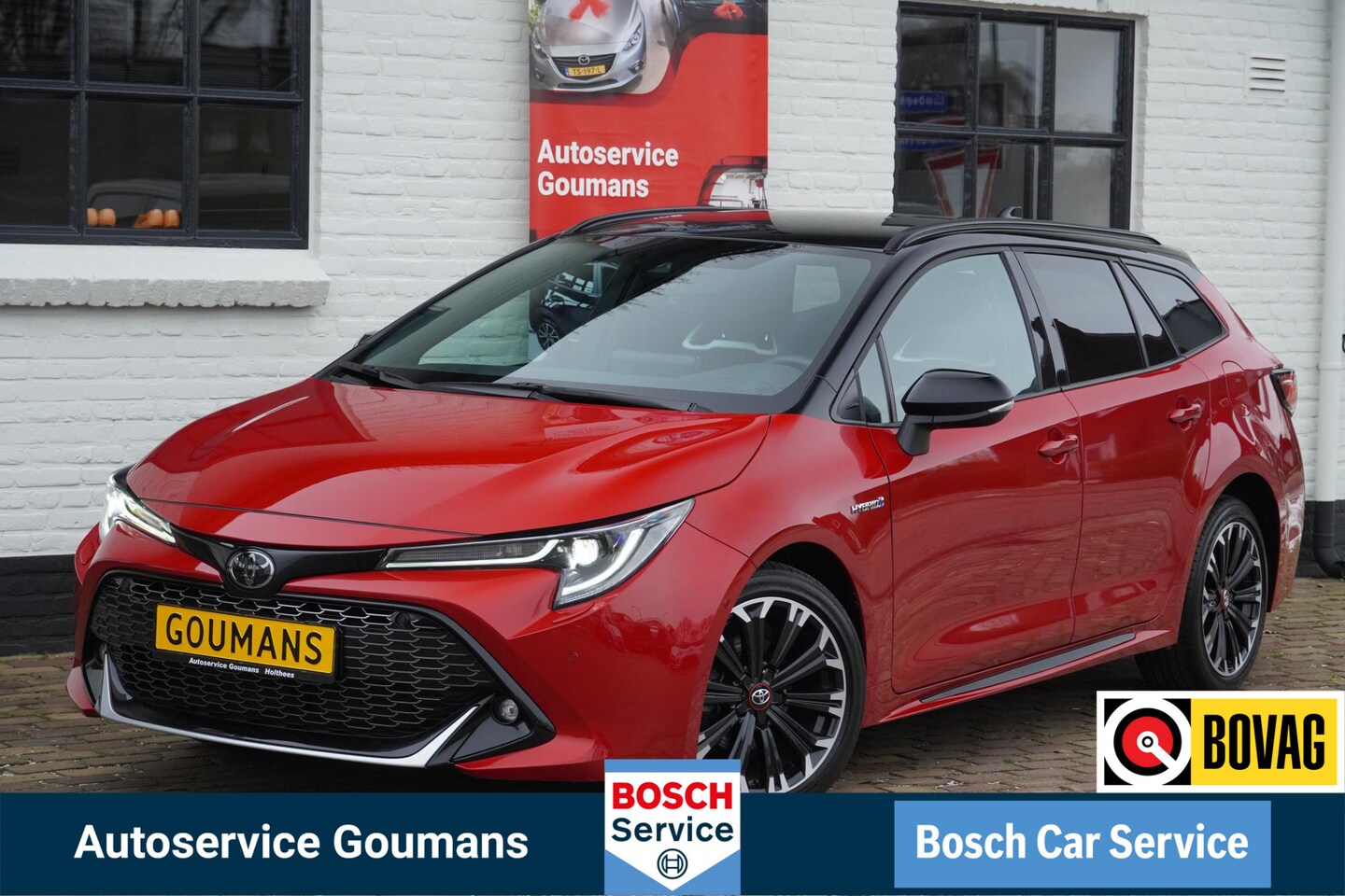 Toyota Corolla Touring Sports - 1.8 Hybrid GR-Sport 10 jaar garantie✅ Automaat ✅ Cruise ✅ Clima ✅ Carplay ✅ Camera ✅ Rijkl - AutoWereld.nl