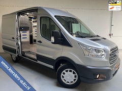 Ford Transit - Sortimo Servicewagen 350 2.0 TDCI L2H2 130PK euro6 Trend 3Persoons, Inrichting, Treeplank,