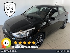 Hyundai i20 - 1.0 T-GDI Comfort AIRCO NAVI CRUISE MULTI STUUR ELEK RAMEN CENT VERG PDC ZWARTE VELGEN ZEE