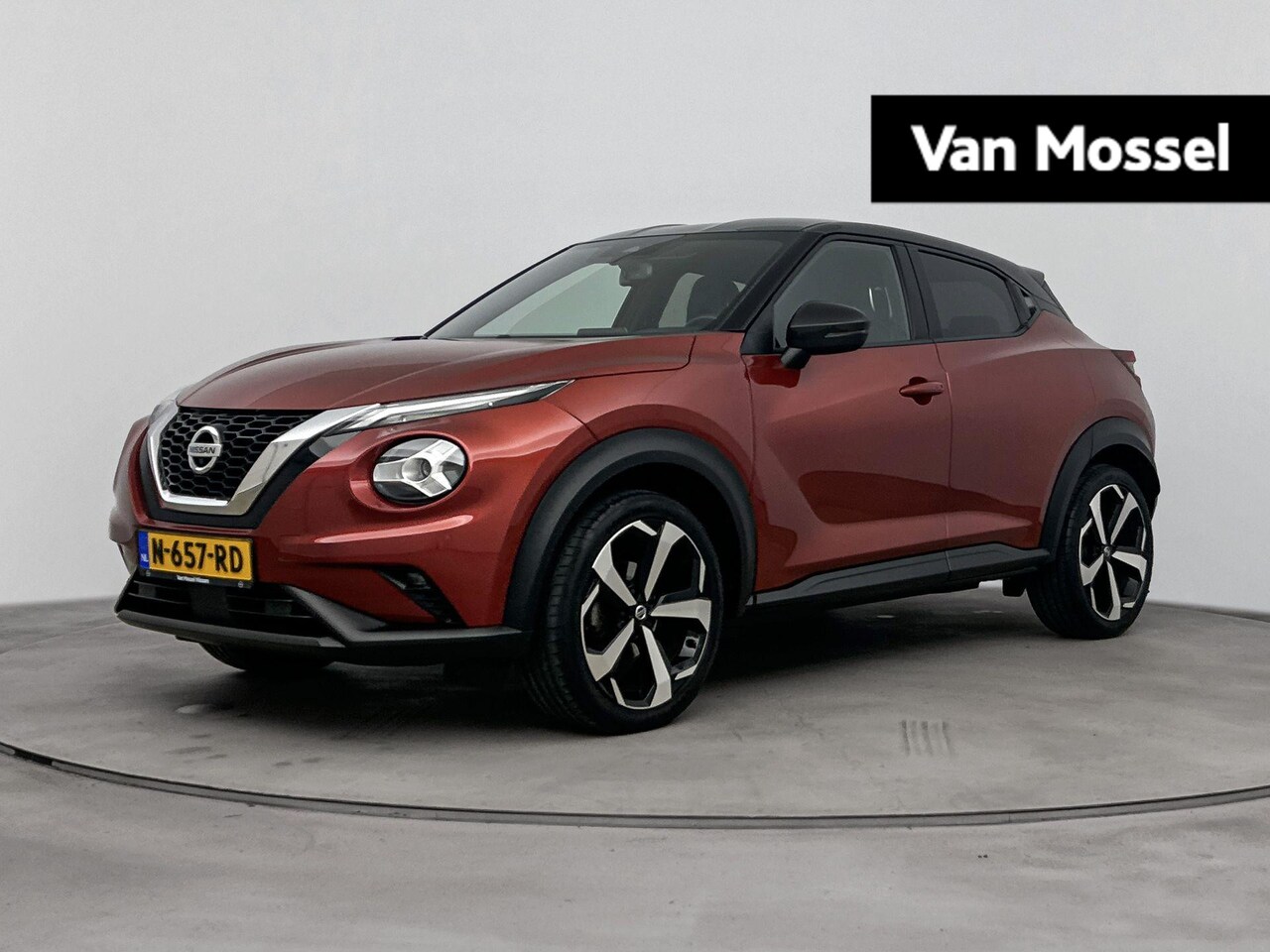 Nissan Juke - 1.0 DIG-T Tekna 114PK | Automaat | Trekhaak | Navigatie | Adaptieve Cruise Control | Clima - AutoWereld.nl