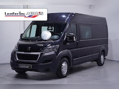 Peugeot Boxer - 2.0 BlueHDI 163 pk L3H2 Dubbel Cabine 5-Zits Airco Trekhaak 3.000 kg, Cruise Control, PDC