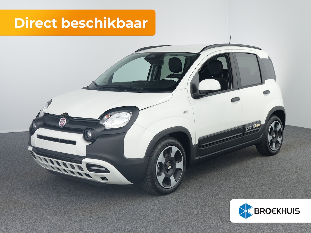 Fiat Panda - City | 15” lichtmetalen velgen (185/55 R15) | Dakrails in het zwart | Extra getint glas ac - AutoWereld.nl