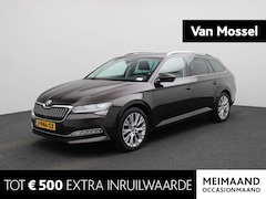 Skoda Superb Combi - 1.4 TSI iV Business Edition Plus | HALF LEDER | NAVIGATIE | ELEK.STOEL | KEYLESS | CAMERA