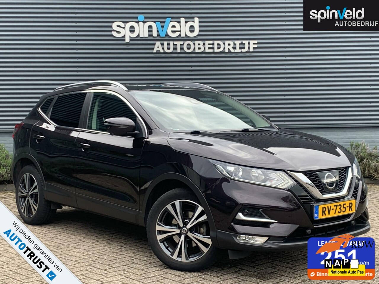 Nissan Qashqai - 1.2 N-Connecta BJ`18 NAP NL Dealer ond. Pano Navi - AutoWereld.nl