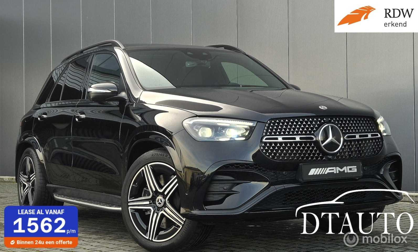 Mercedes-Benz GLE-Klasse - 450 d 4MATIC V6 Premium Plus 2xAMG Distr Panorama Nightpakket 360* 48mnd Fabrieksgarantie! - AutoWereld.nl