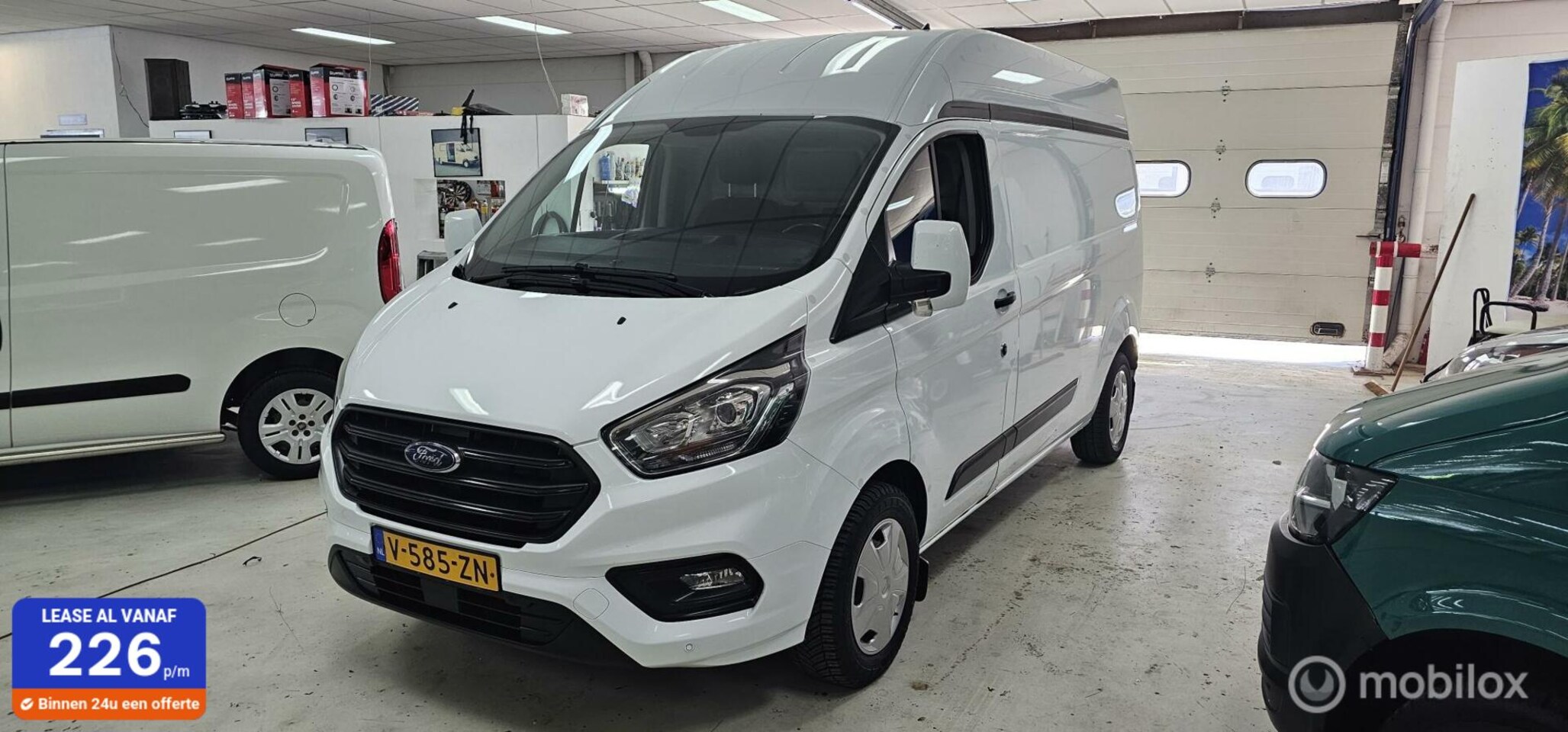 Ford Transit Custom - 320 2.0 TDCI L2H2 Omvormer kasten - AutoWereld.nl