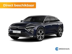 Citroën C5 X - Plus | 19" lichtmetalen velgen 'Hephaïs Grey' met Onyx black aero inserts | Achteruitrijca