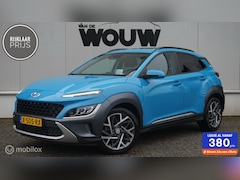 Hyundai Kona - 1.6 HYBRID Schuif-Kanteldak | Elektr. Stoelverstelling | Leder | HUD | Navigatie 10.25 inc