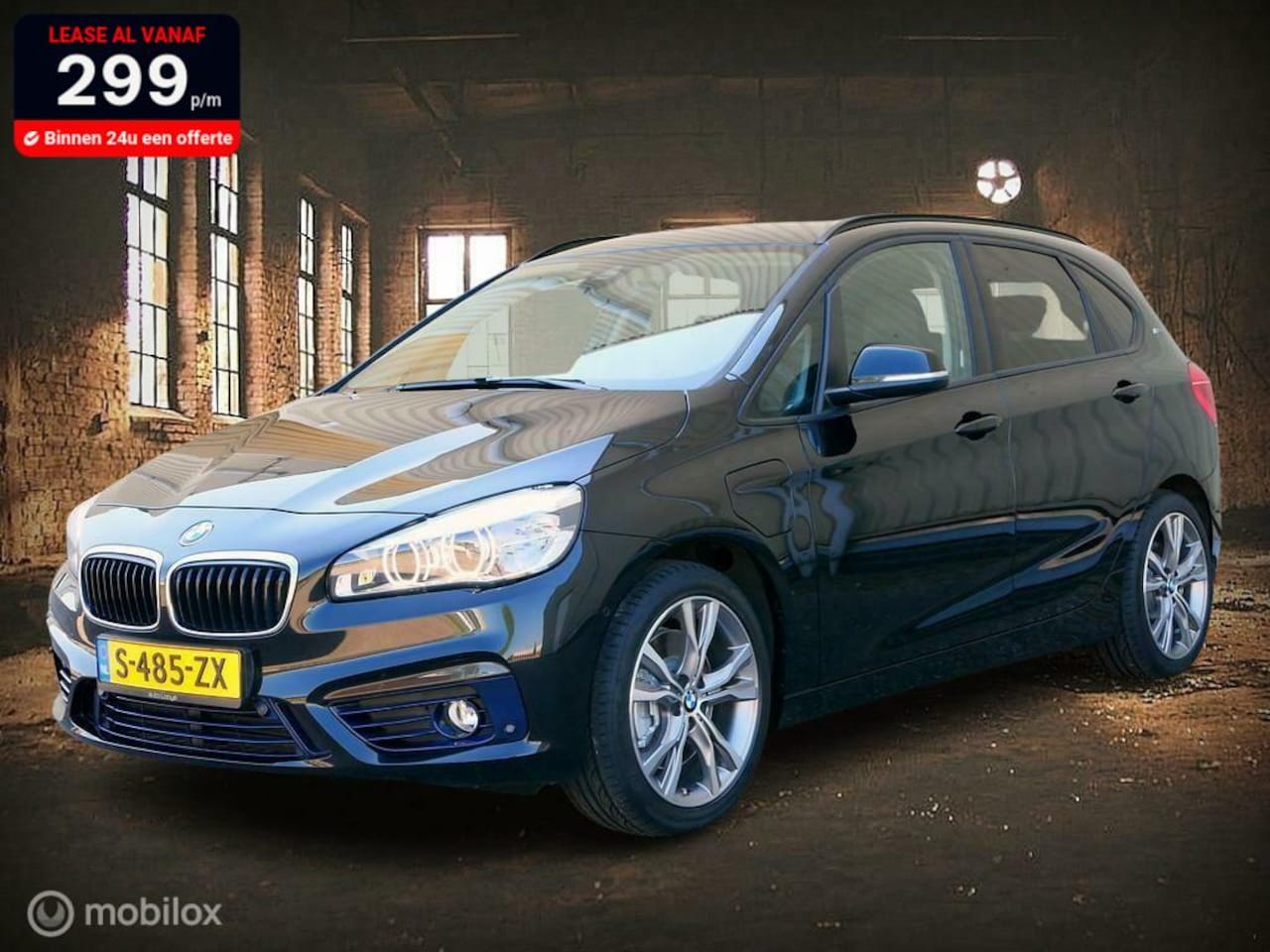 BMW 2-serie Active Tourer - 225XE Sport Line - leer - LED - 18 inch - AutoWereld.nl