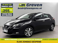 Nissan LEAF - Acenta 40 kWh 150PK Camera Carplay LED Clima Cruise 16''LMV Stoel/Stuurverwarming