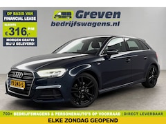 Audi A3 Sportback - 1.0 TFSI S-line LED Cruise Clima Navigatie Parkeersensoren 18''LMV