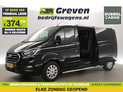 Ford Transit Custom - 2.0 TDCI L2H1 | 170PK | Dubbele Cabine | 5 Persoons Airco Cruise Camera Trekhaak 2xSchuifd