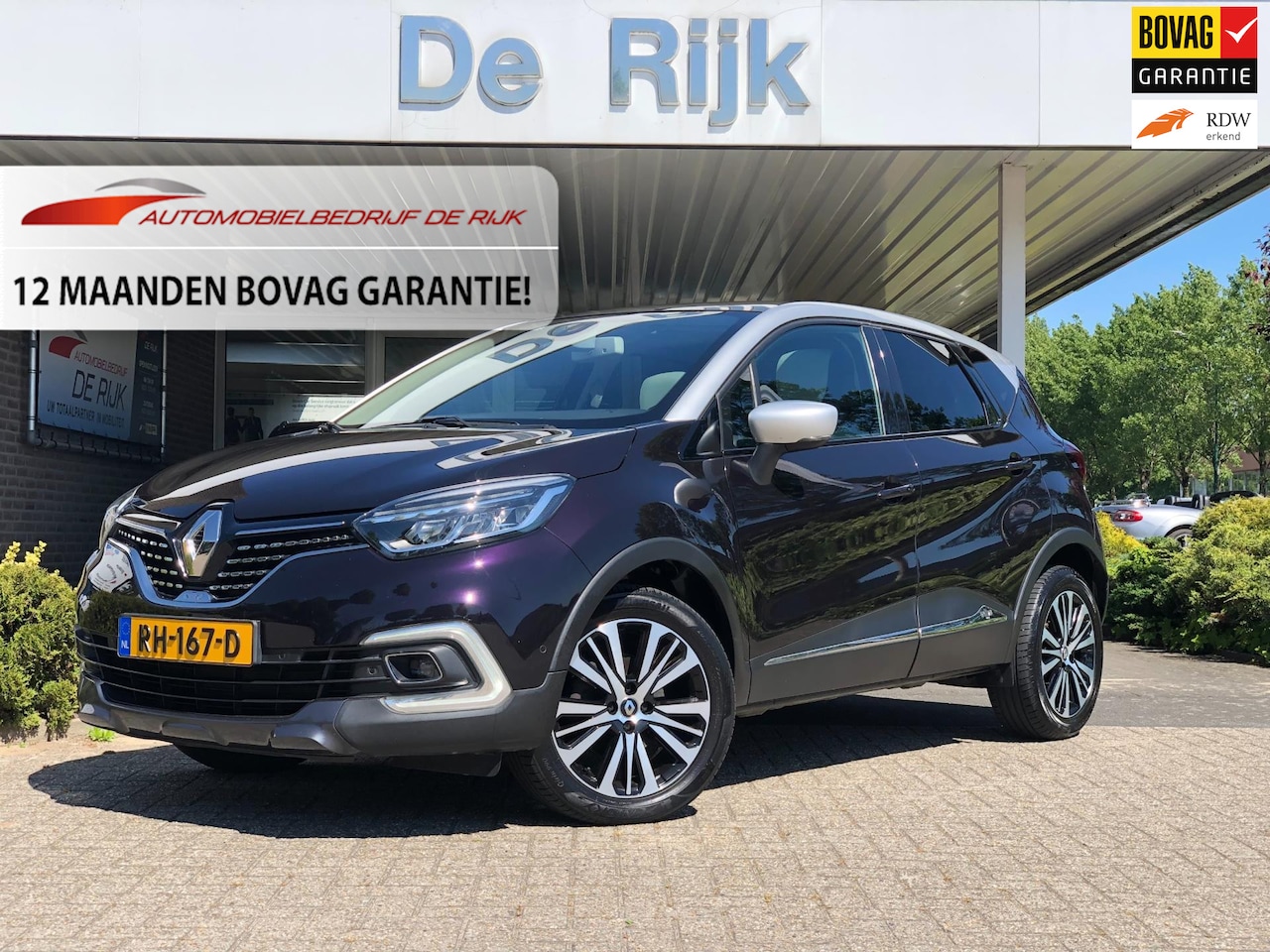 Renault Captur - 1.2 TCe Initiale Paris | Pano, Leder, Android, Navi, Camera, Cruise, Climate, Afn. Trekhaa - AutoWereld.nl