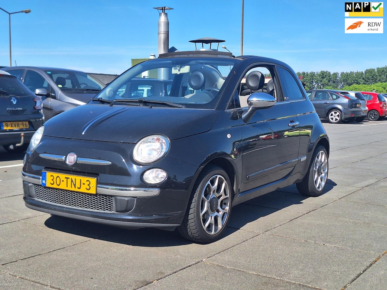 Fiat 500 C - €6495,-1.2 Lounge Cabrio Nappas Apk 2026 - AutoWereld.nl