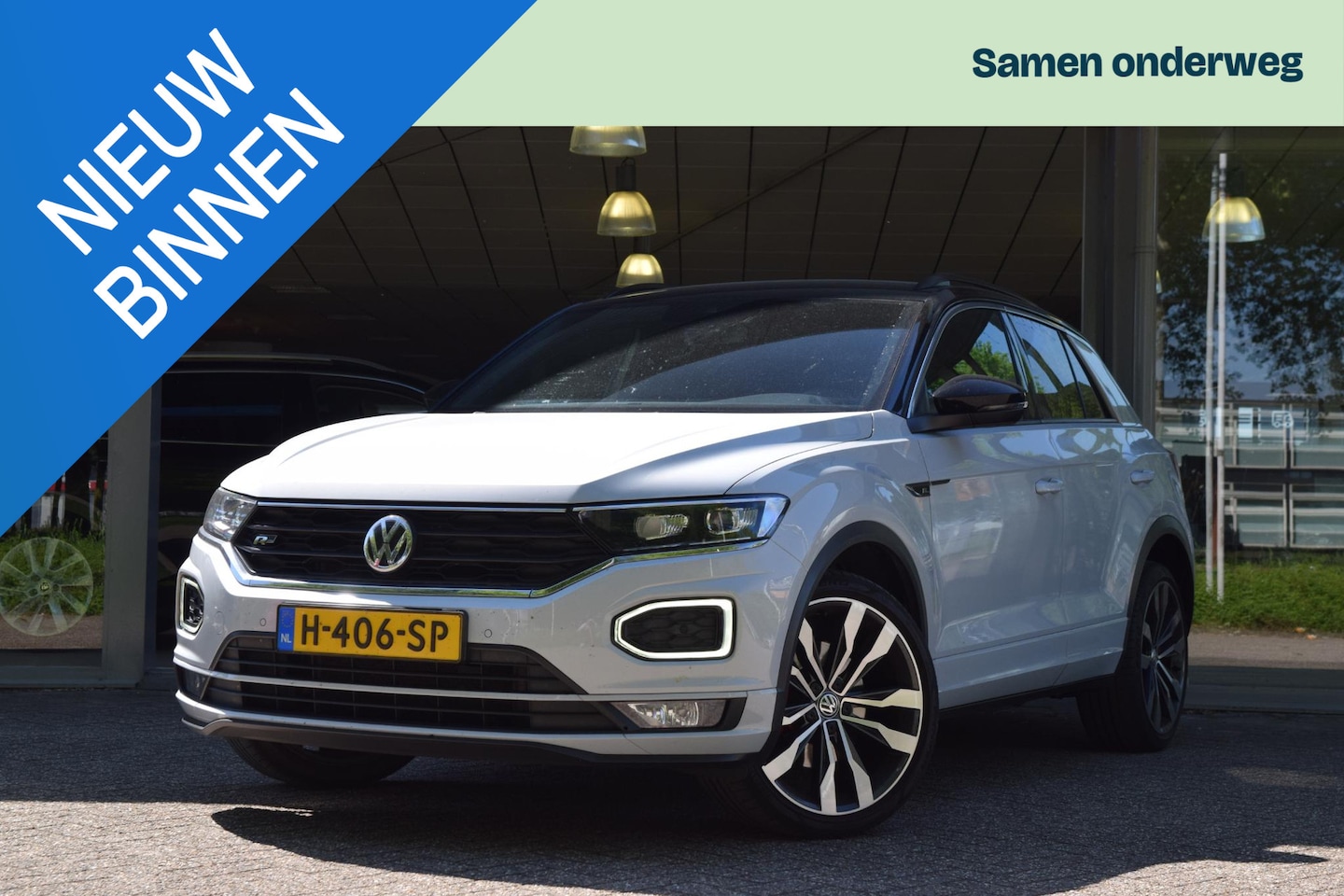 Volkswagen T-Roc - 1.5 TSI Sport Bus. R DSG 3x R-line met Virt/Cam/Na - AutoWereld.nl
