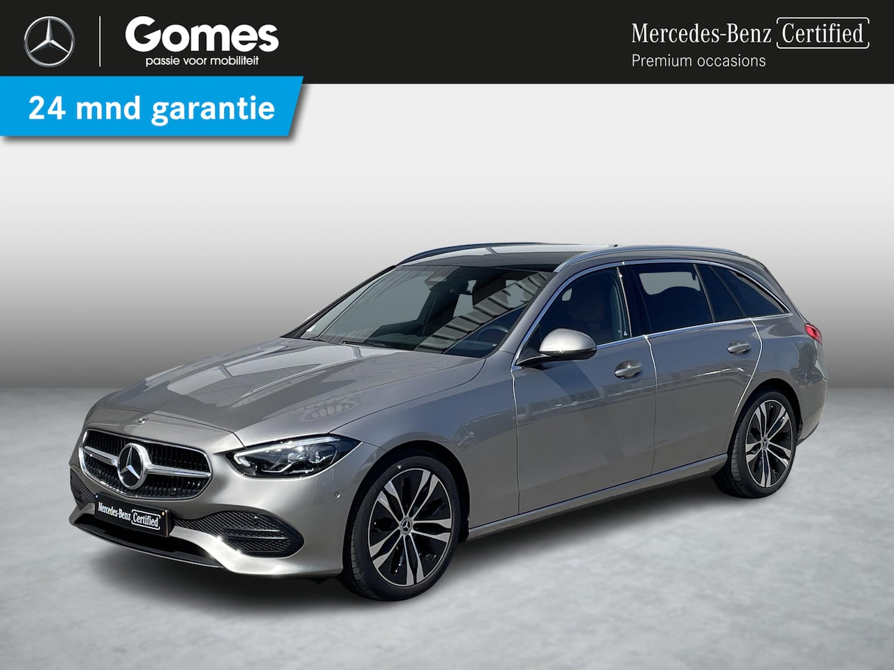 Mercedes-Benz C-klasse Estate - 180 Luxury Line | Panoramadak | Burmester - AutoWereld.nl