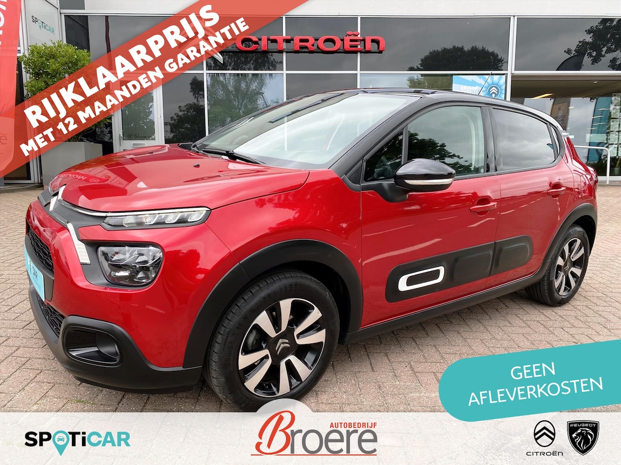 Citroën C3 - 1.2 83pk Shine | parkeersensoren, navigatie via apple carplay of android auto, verwarmde v - AutoWereld.nl