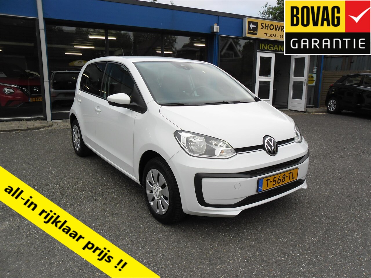 Volkswagen Up! - 1.0 65PK 5 DRS AIRCO LED DAB+ 39361 KM RIJKLAARPRIJS - AutoWereld.nl