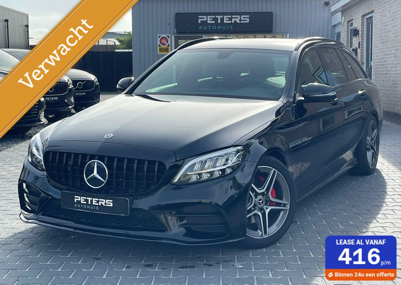 Mercedes-Benz C-klasse Estate - 200 AMG Pakket| Trekhaak| Facelift| - AutoWereld.nl