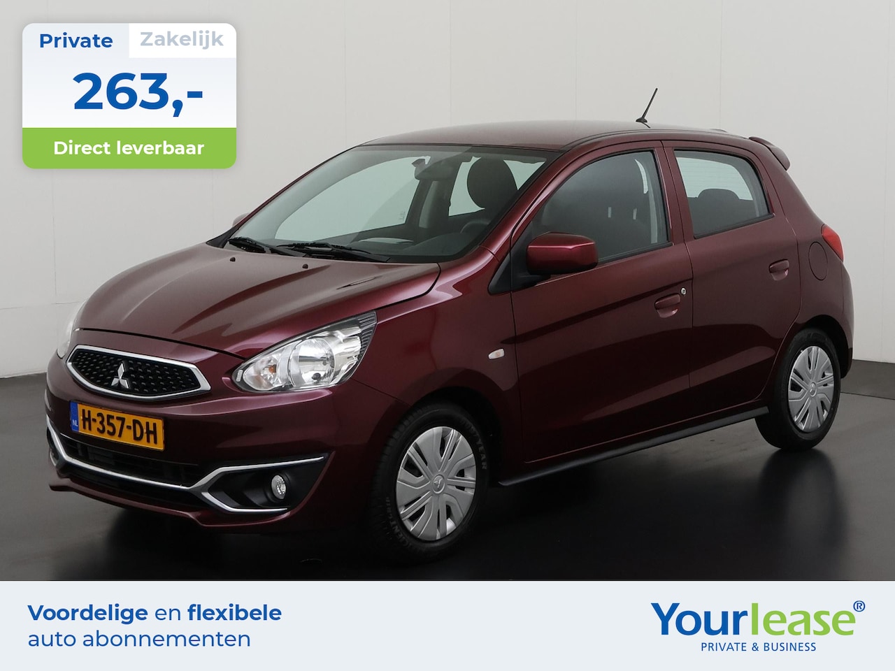 Mitsubishi Space Star - 1.0 Cool+ | All-in 263,- Private Lease | Zondag Open! - AutoWereld.nl