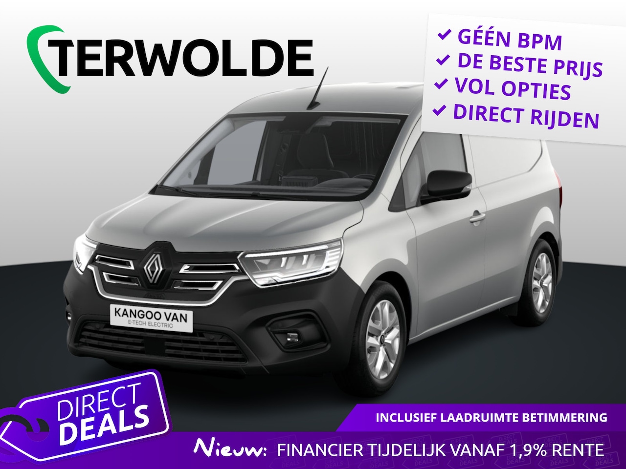 Renault Kangoo - Advance | Cruise control en snelheidsbegrenzer | Elektrisch bedienbare ramen (met sneltoet - AutoWereld.nl