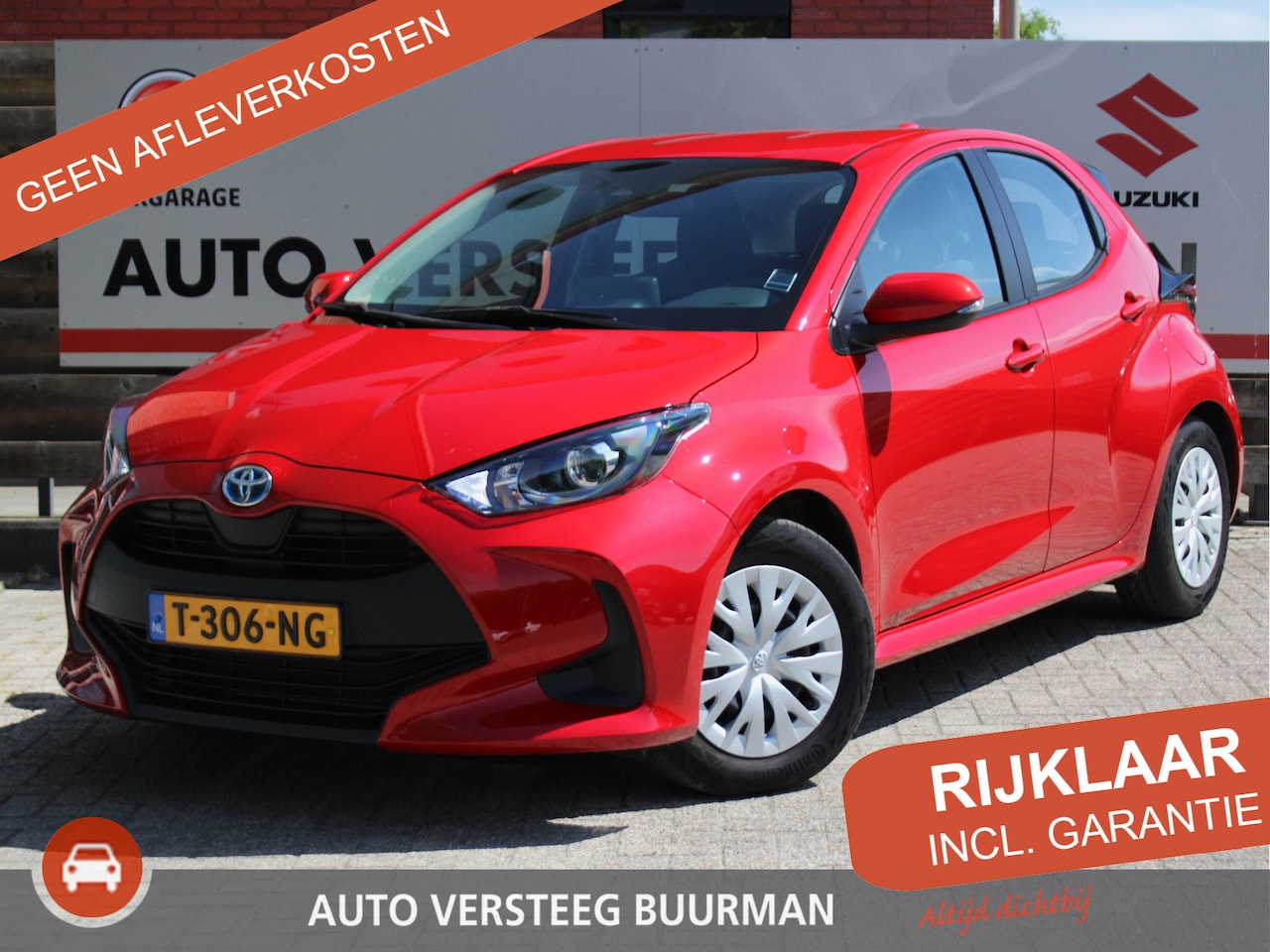 Toyota Yaris - 1.5 Hybrid Active Automaat Adaptieve Cruise en Climate Control, Carplay/Android Auto, Acht - AutoWereld.nl