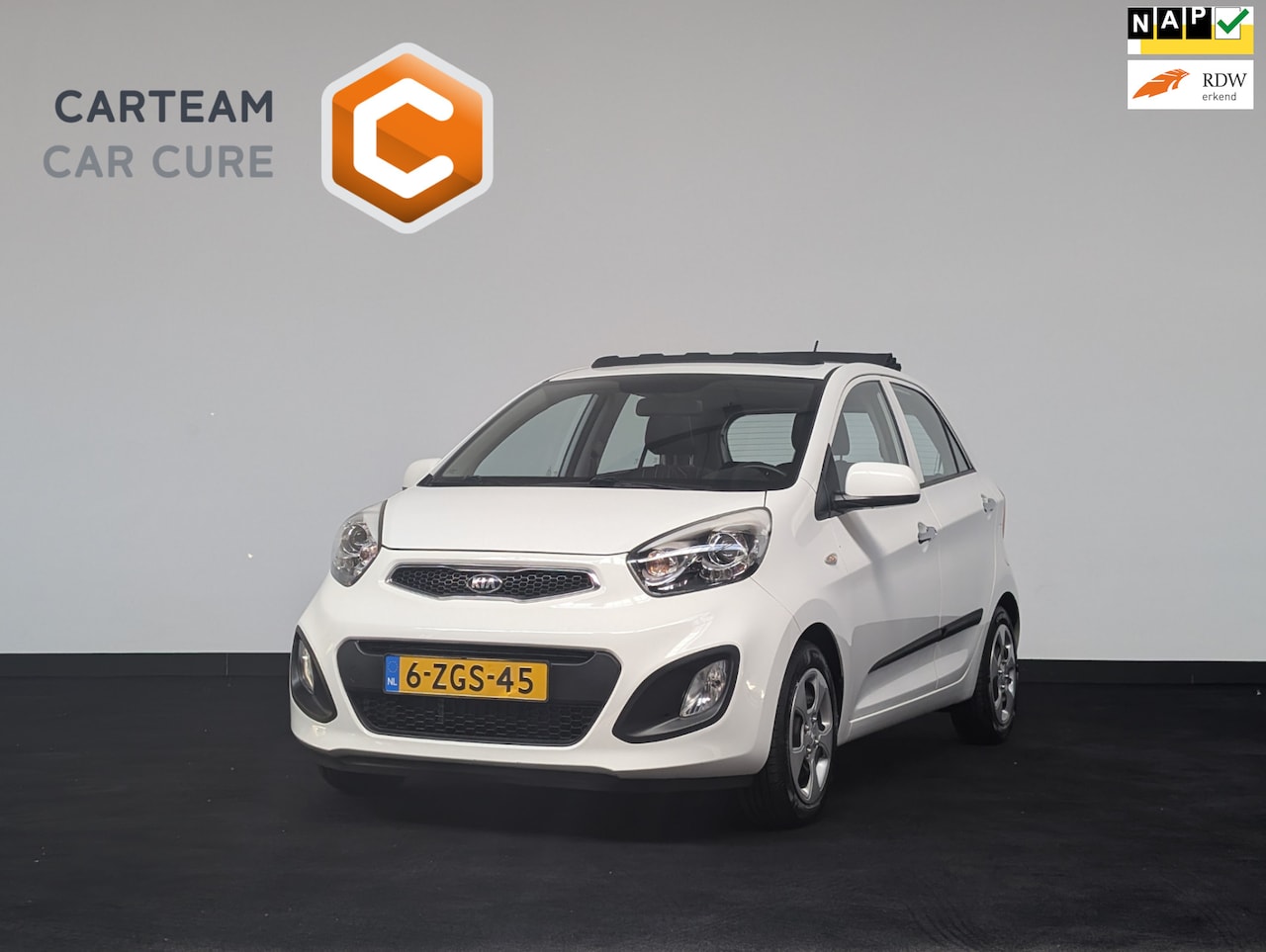 Kia Picanto - 1.0 CVVT VOUWDAK|AIRCO - AutoWereld.nl