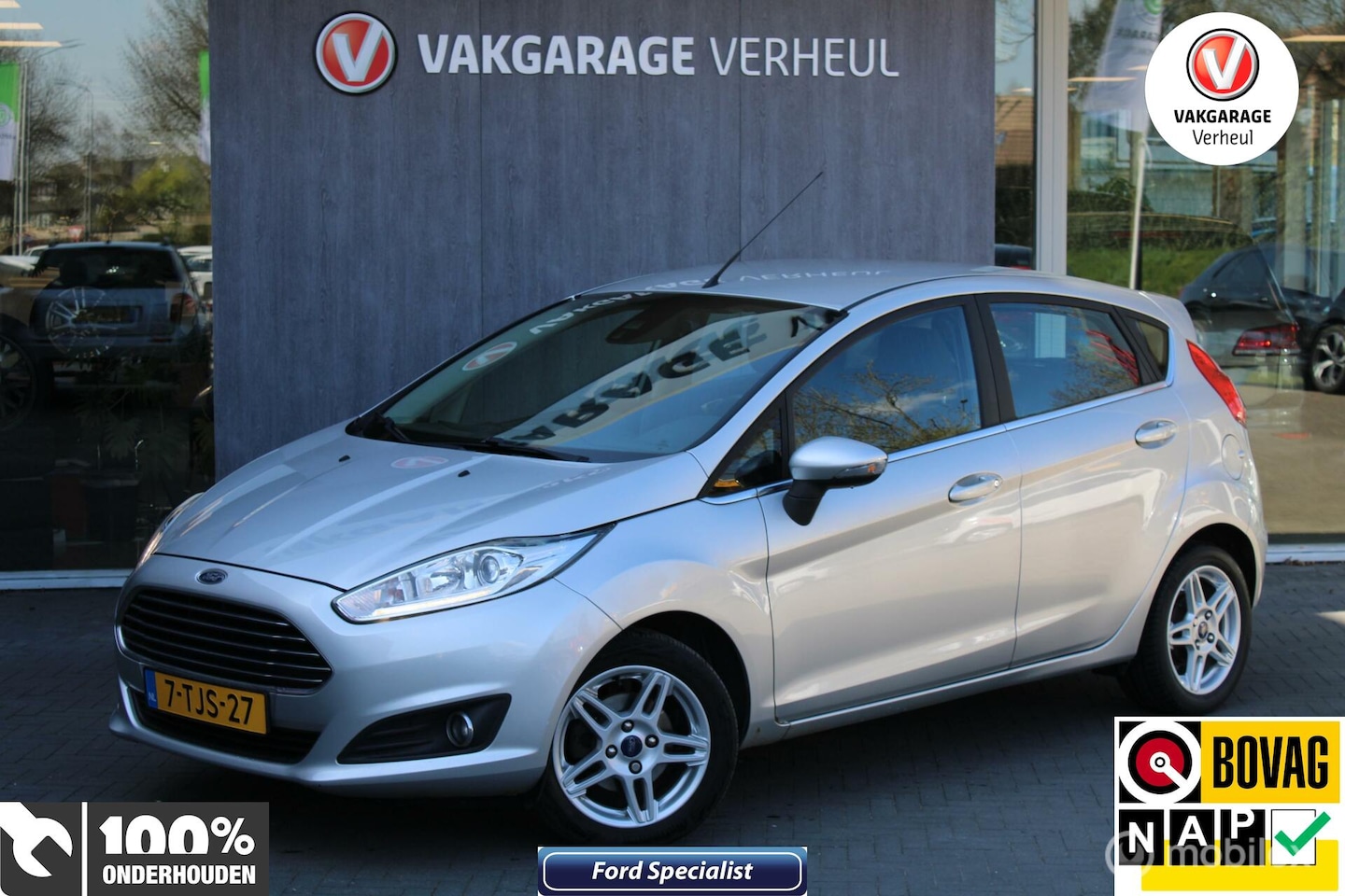 Ford Fiesta - 1.0 EcoBoost Titanium|101Pk|5Drs|Navi|Nap - AutoWereld.nl