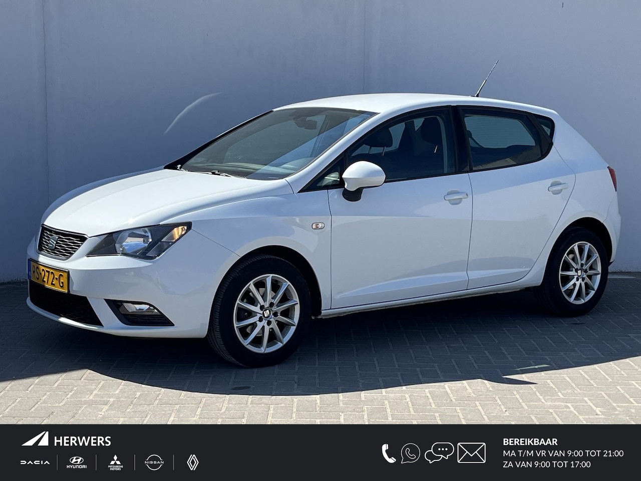Seat Ibiza - 1.0 EcoTSI Style / Navigatie full map / Apple Carplay & Android Auto / Parkeersensoren ach - AutoWereld.nl