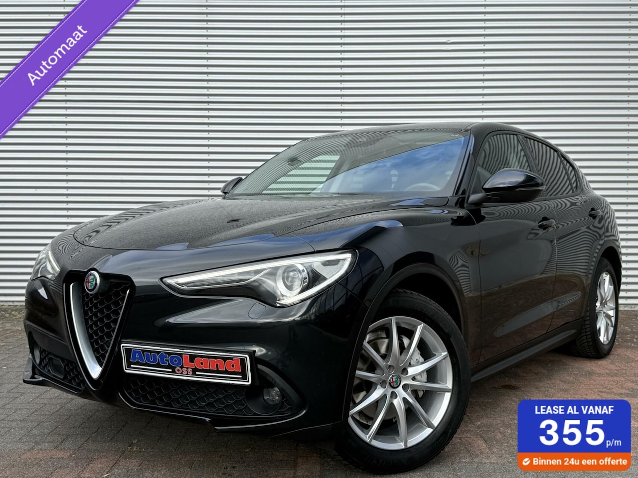 Alfa Romeo Stelvio - 2.2d AWD Autom Led Cruise Carplay Camera 2018 Vol Opties Eerste Eigenaar Hoge Instap - AutoWereld.nl