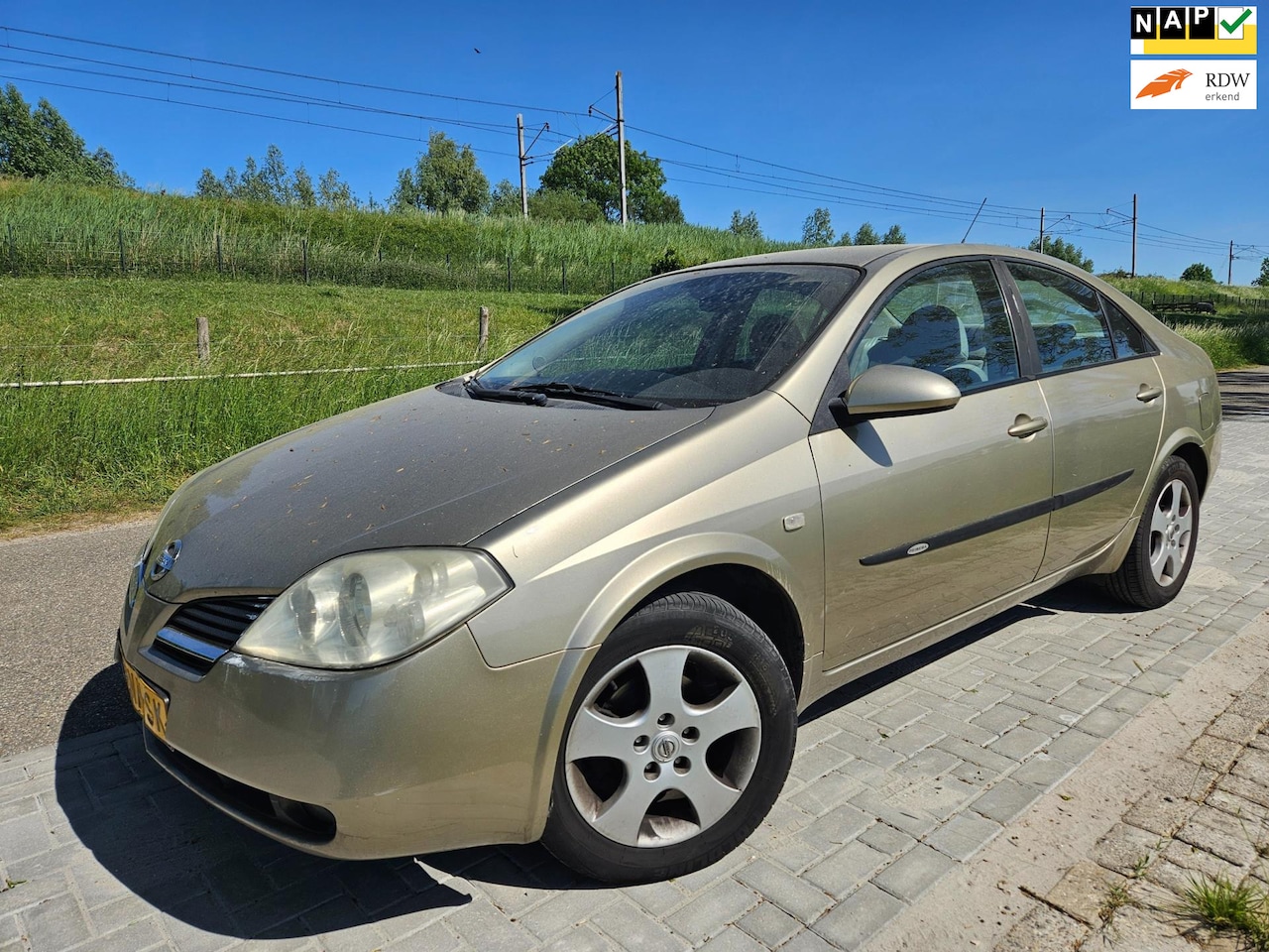 Nissan Primera - 1.8 Visia Style/ benzine/ export/ clima/ navi - AutoWereld.nl