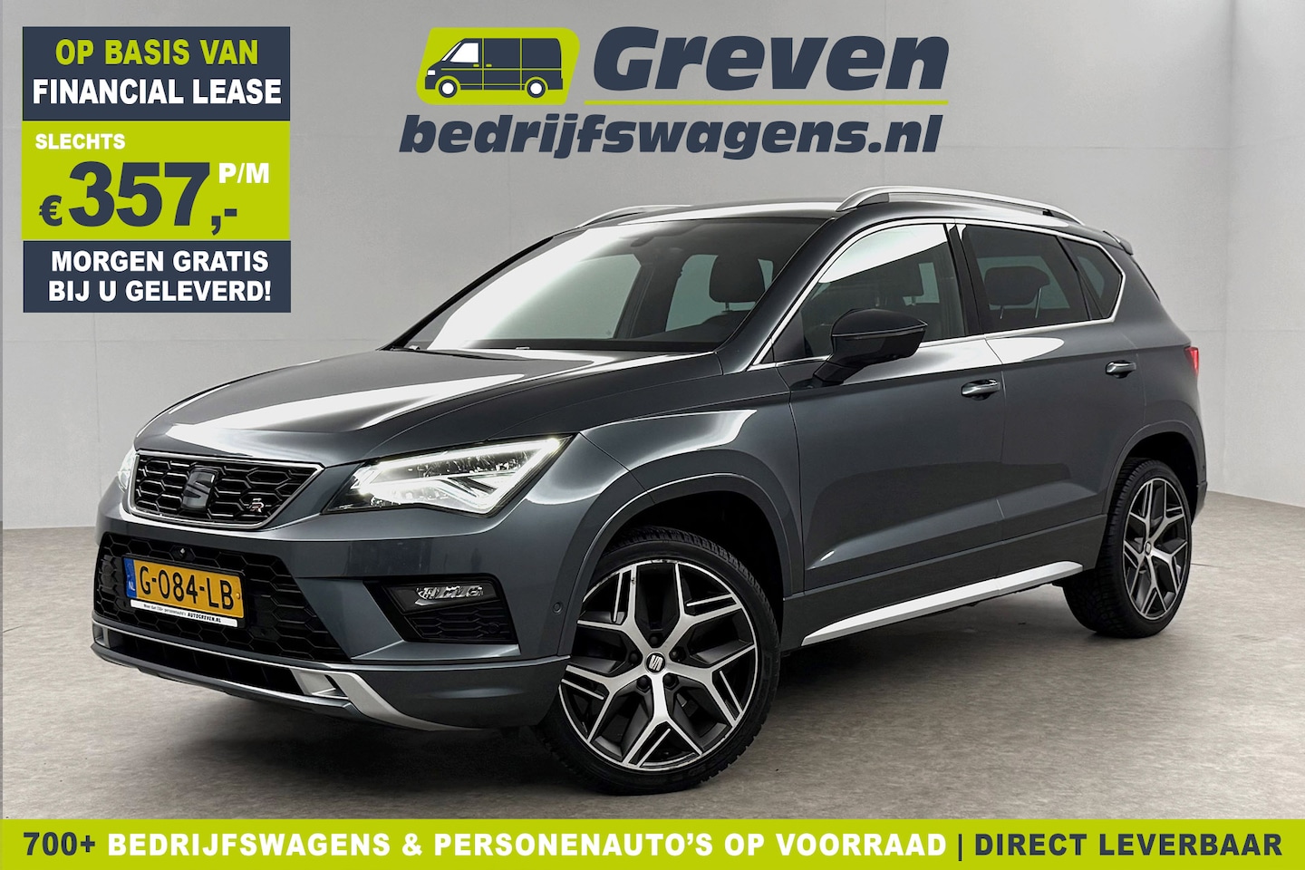 Seat Ateca - 1.5 TSI FR Business Intense 150PK 360Camera Sfeer Carplay Virtual LED Clima Cruise Navi  P - AutoWereld.nl