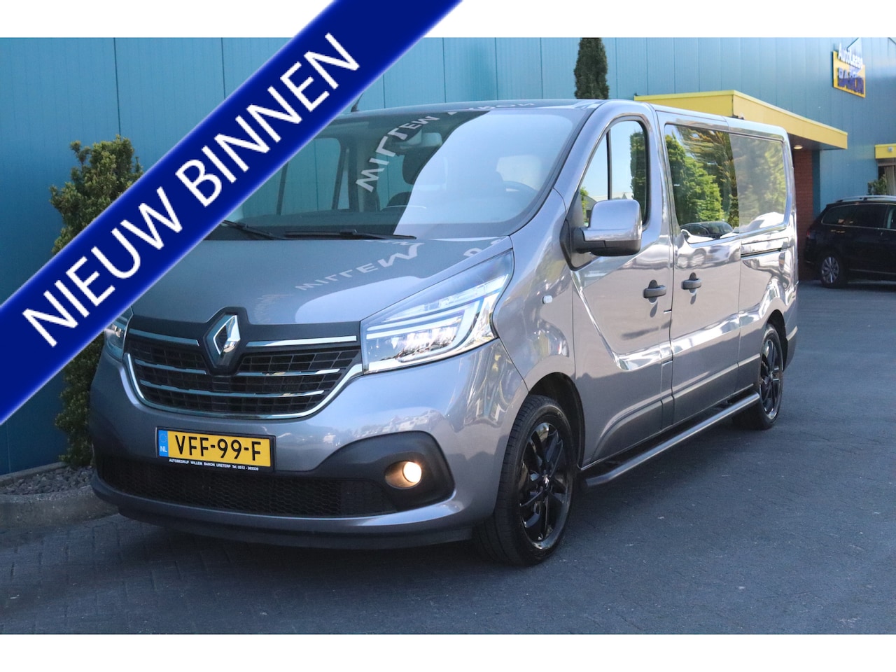 Renault Trafic - 2.0 dCi |L2H1 DC|170PK|AUT|CLIMA|CRUISE|CARPLAY|NAVI|TREKH.|LED|PDC|LMV|SIDEBARS|A.R.CAM - AutoWereld.nl