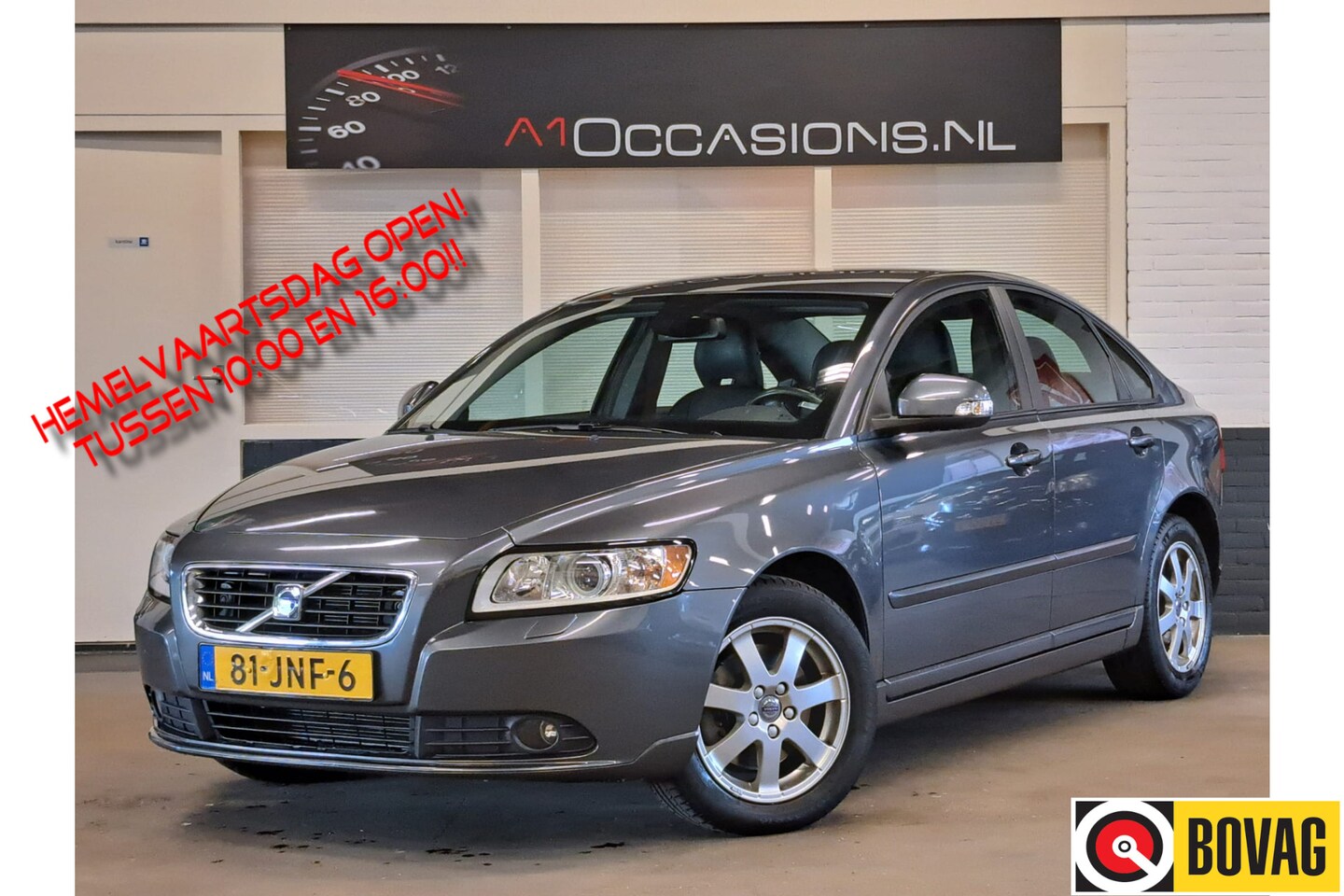 Volvo S40 - 2.4i Edition II + LEDER + NAVI !! - AutoWereld.nl