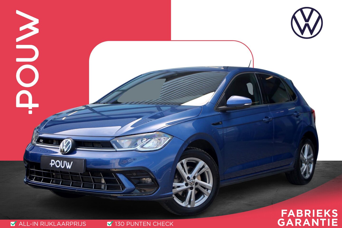 Volkswagen Polo - 1.0 TSI 115pk DSG R-Line | Achteruitrijcamera | App Connect Navigatie | Volautomatische Ai - AutoWereld.nl