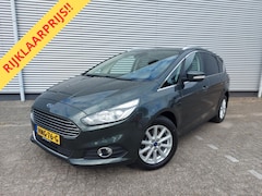 Ford S-Max - 1.5 Titanium, airco, trekhaak, navigatie, stoelverwarming, parkeersensoren,