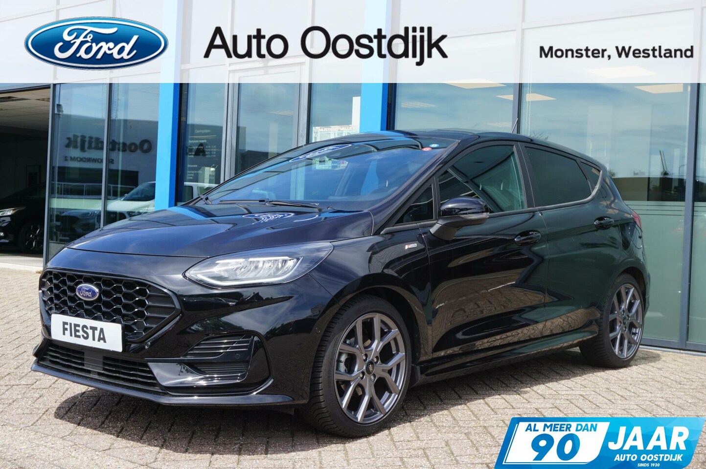 Ford Fiesta - 1.0 EcoBoost ST-Line 100PK Winterpack Camera Adaptieve Cruise Climate Keyless Carplay-Navi - AutoWereld.nl