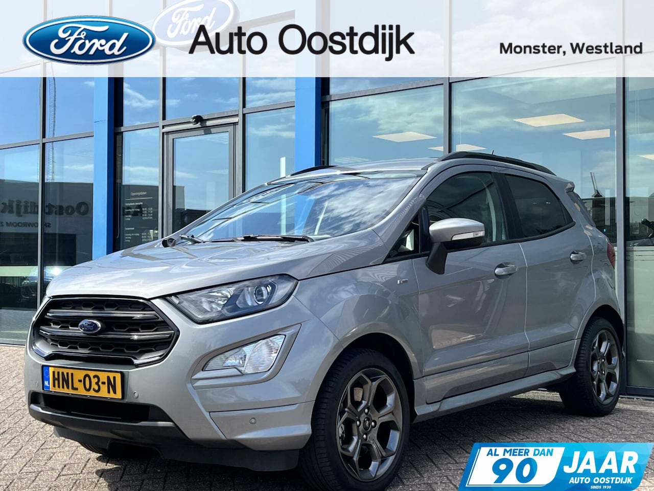 Ford EcoSport - 1.0 EcoBoost ST-Line 125PK Camera Cruise Navi Climate Parkeersensoren B&O Keyless Privacy - AutoWereld.nl