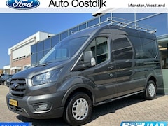 Ford Transit - 350 2.0 TDCI L2H2 Trend 130PK 3-zit Trekhaak Camera Adaptive Cruise Blind-Spot Imperiaal L