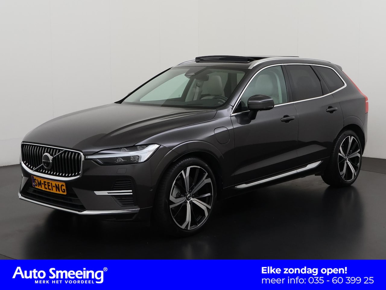 Volvo XC60 - T6 Recharge AWD LR Ultimate Bright | Luchtvering | Pano | 360 Cam | HUD | H&K  | 21" | Zon - AutoWereld.nl